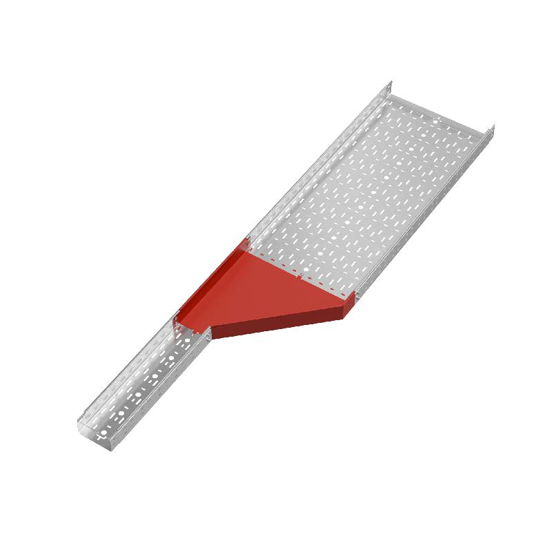 Переходник для лотка правый 80х150-500 "ПЛЮС" INOX304 PDplus80-150-500-R INOX304 КМ PL5779 фото в каталоге от BTSprom.by