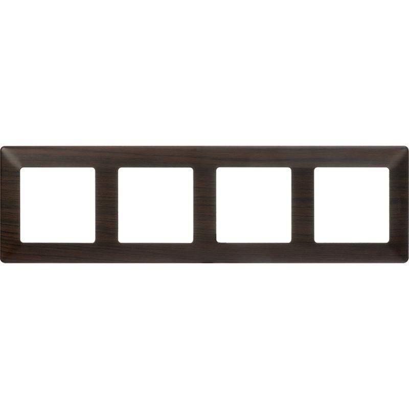 Рамка 4-м Valena Life универсальная темн. дерево Leg 754174 фото в каталоге от BTSprom.by  Рамка 4-м Valena Life универсальная темн. дерево Leg 754174 фото в каталоге от BTSprom.by