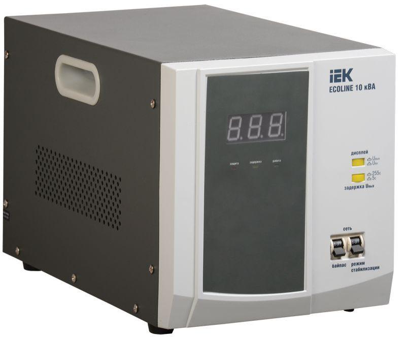 стабилизатор напряжения ecoline 10ква переносной iek ivs26-1-10000 от BTSprom.by