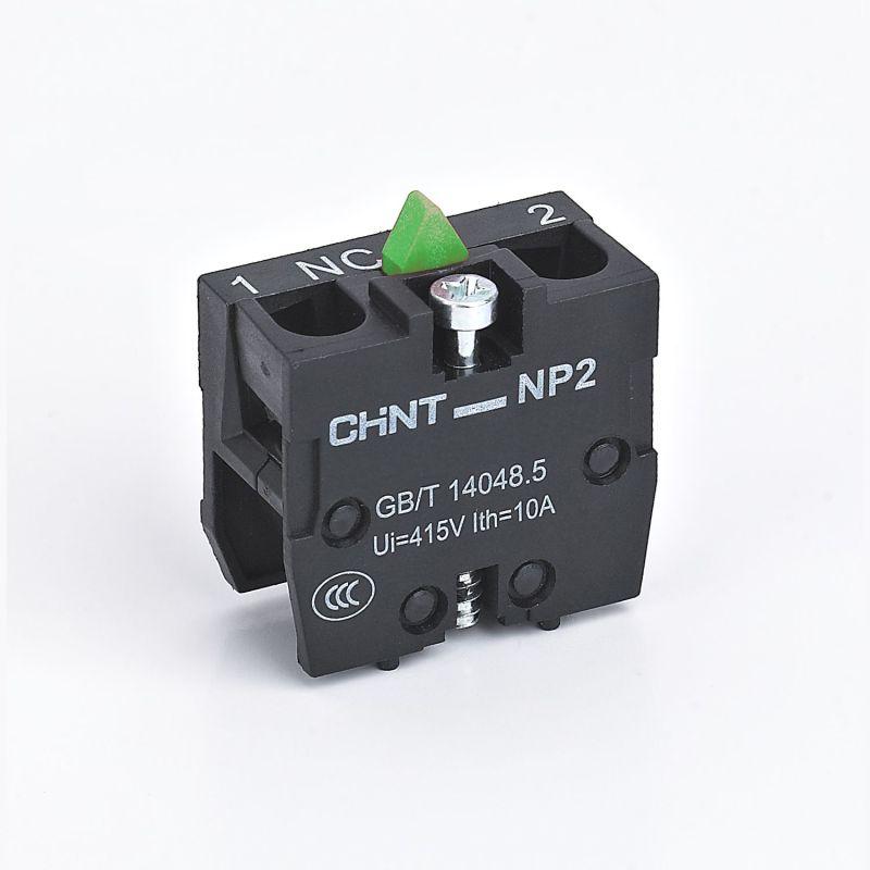 блок контактный для кнопочного поста np2 np2-l1111 1но (r) chint 683969 от BTSprom.by
