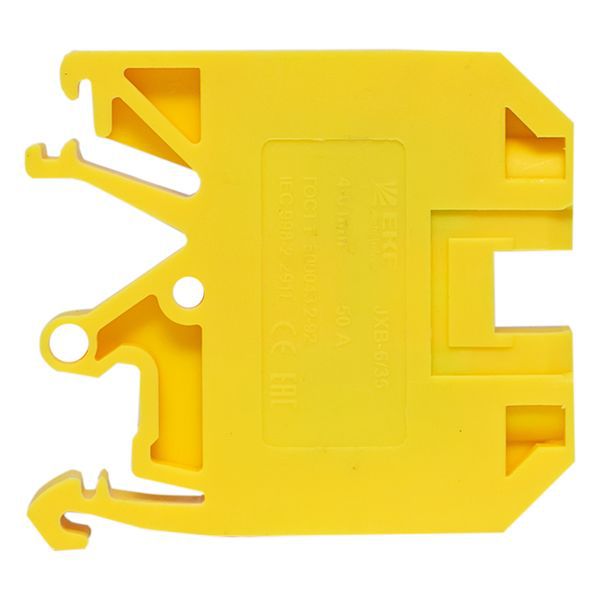  Колодка клеммная JXB-6/35 (50а) желт. EKF plc-jxb-6/35y фото в каталоге от BTSprom.by