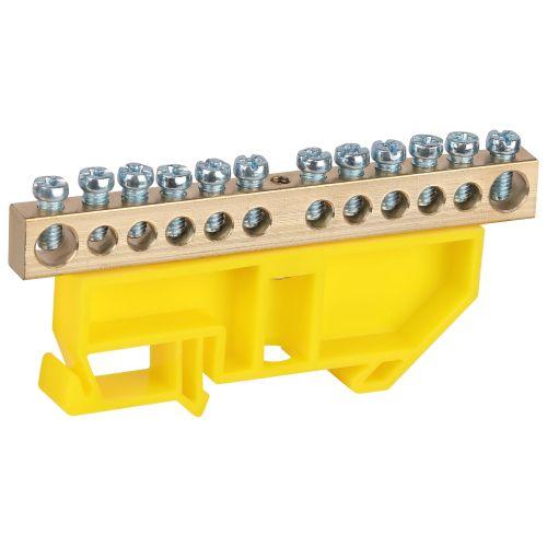 шина pe "земля" на din-изоляторе шни-8х12-12-д желт. no-224-96 эра б0062839 от BTSprom.by шина pe "земля" на din-изоляторе шни-8х12-12-д желт. no-224-96 эра б0062839 от BTSprom.by