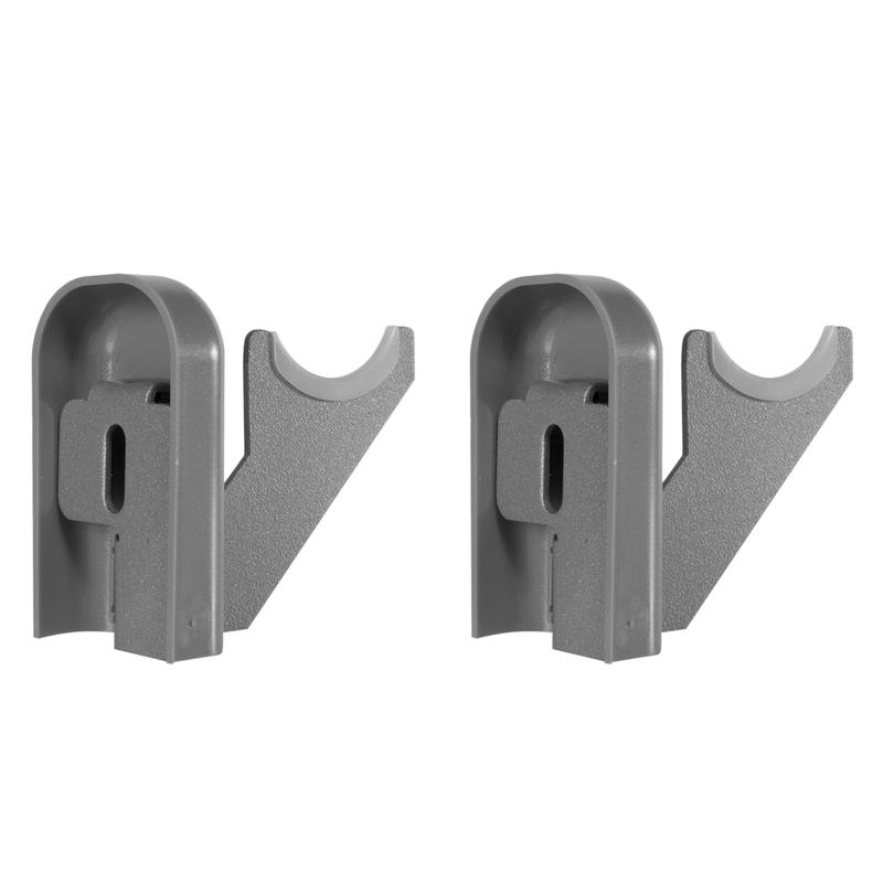  Комплект настенных регулируемых кронштейнов Design 100 серебр. Royal Thermo НС-1402553 фото в каталоге от BTSprom.by