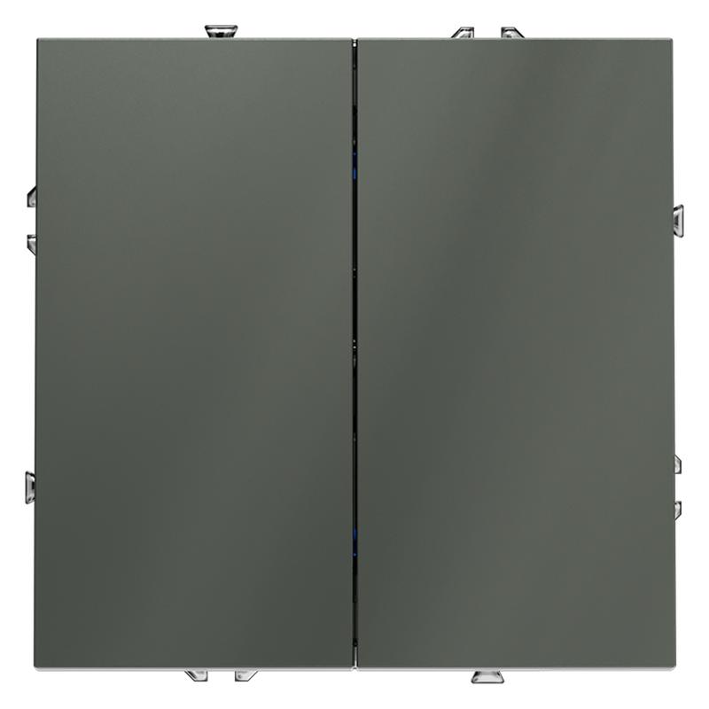 выключатель 2-кл. сп s70 10а механизм титан voltum vls020106 от BTSprom.by