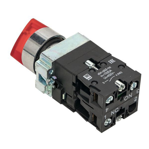  Переключатель BD33 3P с красн. подсветкой 230В NO PROxima EKF xb2-bk33-r-230 фото в каталоге от BTSprom.by