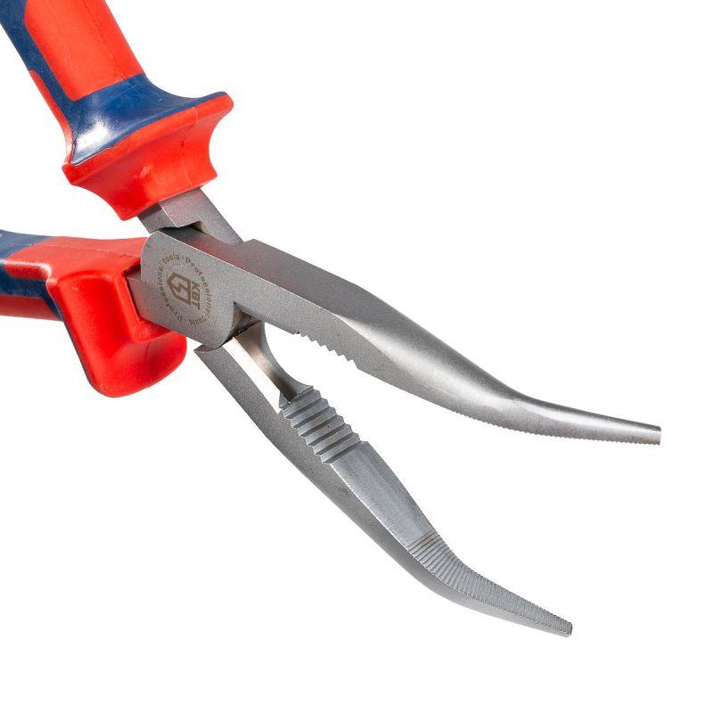  Длинногубцы изогнутые "Мастер" 200мм КВТ 77425 фото в каталоге от BTSprom.by