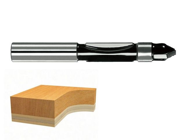 фреза копировальная d8/19 мм (2608628371) (bosch) 2608628371 от BTSprom.by