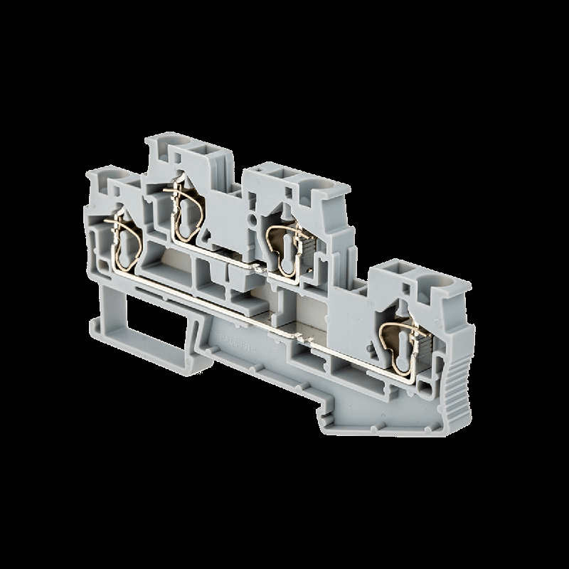 клемма пружинная двухуровневая 4кв.мм mts-d4 сер. овен 88308 от BTSprom.by