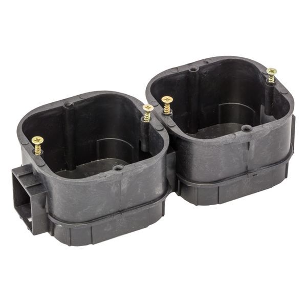  Коробка установочная КМТ-010-003 для твердых стен усиленная 68х68х42 полипропилен винты IP20 черн. EKF plc-kmt-010-003 фото в каталоге от BTSprom.by