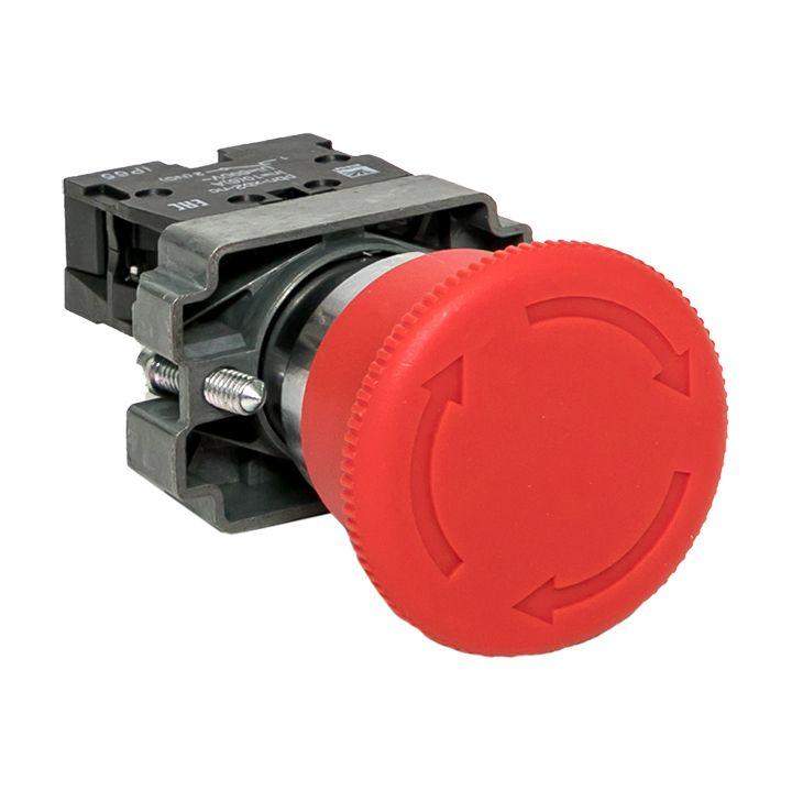 кнопка "грибок" bs542 nc ip65 поворотн. красн. proxima ekf xb2-bs542-65 от BTSprom.by