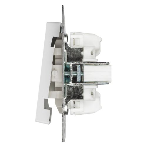  Переключатель 2-кл. СП Accent 6-107-01 10А IP20 250В AL/CU бел. Intro Б0063554 фото в каталоге от BTSprom.by