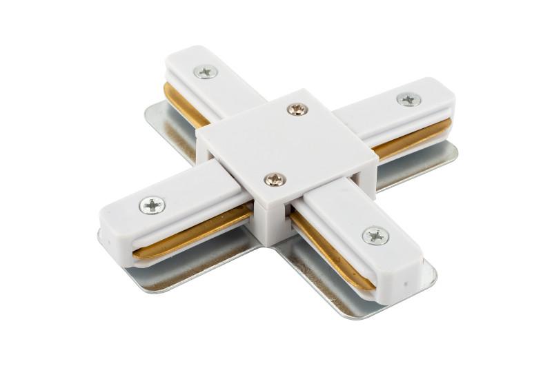 соединитель для шинопровода x-образ. бел. denkirs tr1104-wh от BTSprom.by