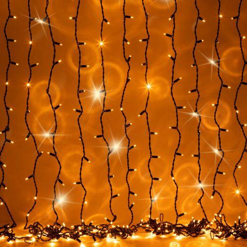  Гирлянда светодиодная "Занавес" 3х2м 600LED желт. ERAPS-Z Эра Б0060547 фото в каталоге от BTSprom.by