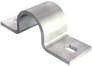 скоба крепежная двухлапковая d32мм 823 32 ft метал. оцинк. obo 1015496 от BTSprom.by