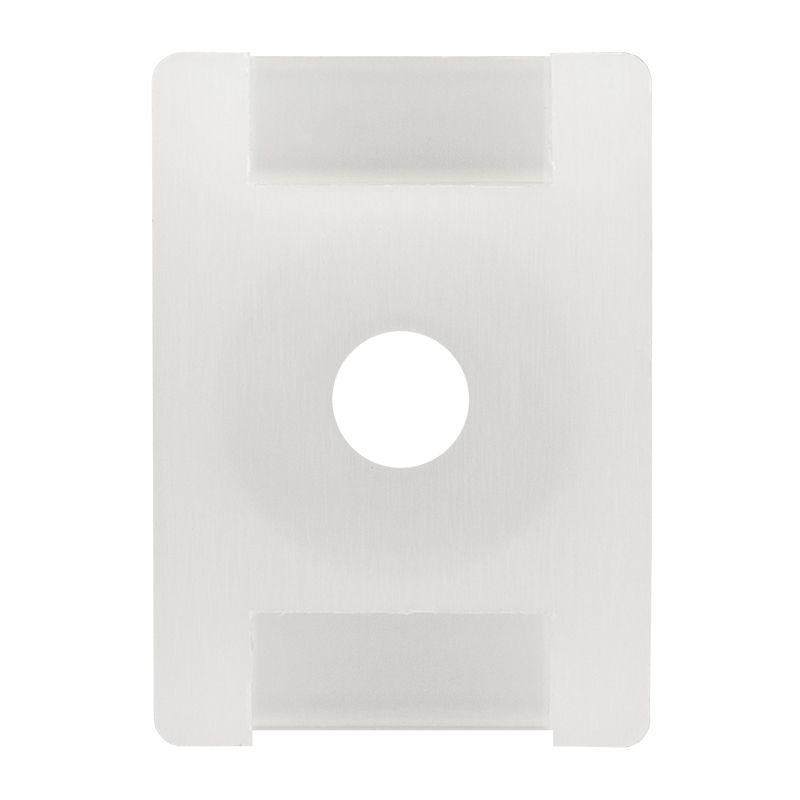  Площадка для крепления стяжки 22х16мм (ПС-2) бел. (уп.10шт) Rexant 07-2102-10 фото в каталоге от BTSprom.by