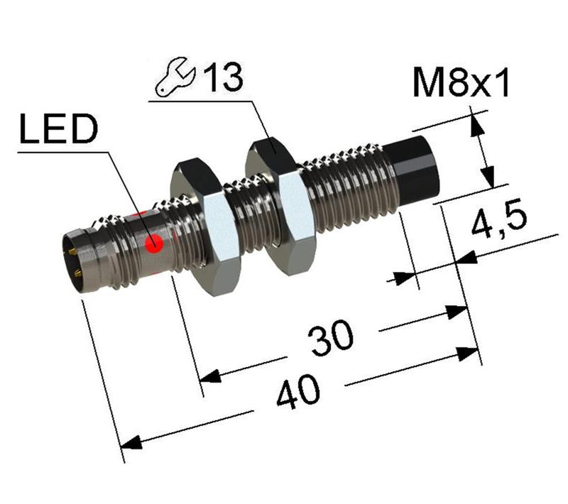 выключатель бесконтактный ps2-08m40-5n11-c3 мега-к a8010-82694512 от BTSprom.by выключатель бесконтактный ps2-08m40-5n11-c3 мега-к a8010-82694512 от BTSprom.by