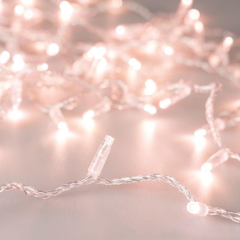 гирлянда светодиодная ard-string-classic-1000-clear-100led-pulse rose gold230в 7вт ip65 ardecoled 031643 от BTSprom.by