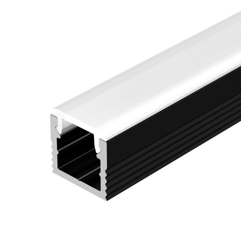 профиль sl-mini-10-2000 black l2000 алюм. arlight 049018 от BTSprom.by