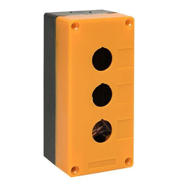 корпус кп103 3 кнопки пластик. желт. ekf cpb-103-o от BTSprom.by