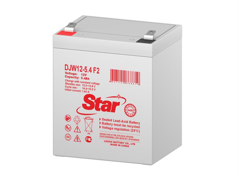 аккумулятор 12в 5.4а.ч star djw12-5.4 f2 от BTSprom.by