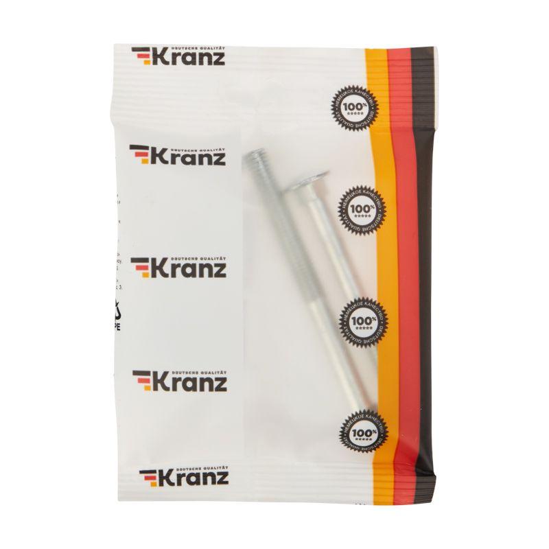  Болт мебельный DIN 603 8х90 (уп.2шт) Kranz 1301-0890-4 фото в каталоге от BTSprom.by