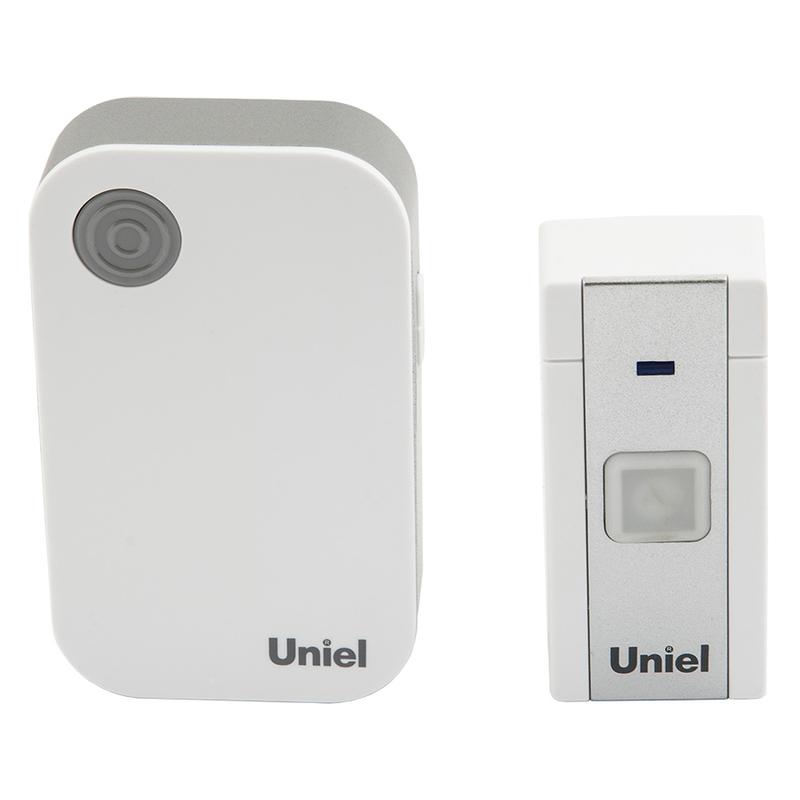 звонок электронный udb-091w-r1t1-36s-wh 220в 36 мелодий блист. корпус бел. uniel ul-00006436 от BTSprom.by