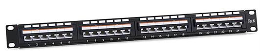 патч-панель 19 дюйм 24хrj-45 utp 6 1u угол портов 45град. suprlan 10-0441 от BTSprom.by