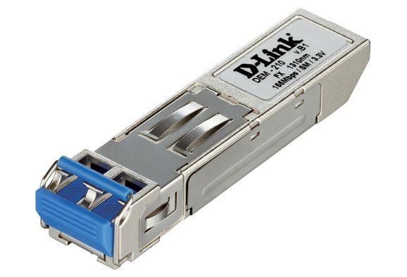 трансивер sfp dem-210/b1a с 1 портом 100base-lx для одномод. оптич. кабеля (до 15км) d-link 1142914 от BTSprom.by