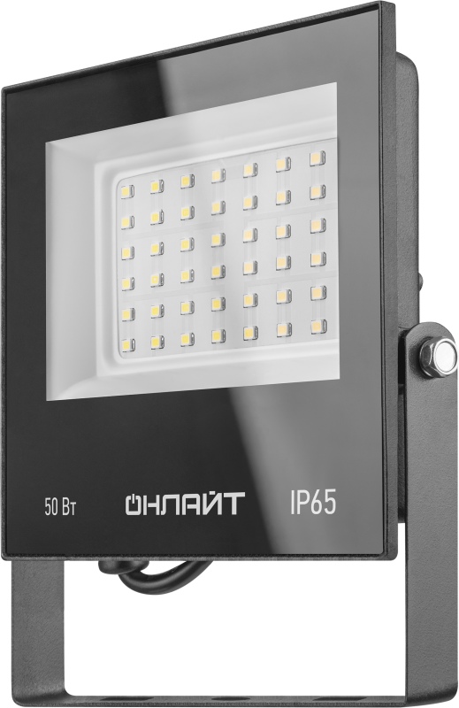 прожектор светодиодный 71 659 ofl-50-4k-bl-ip65-led 50вт 4000к ip65 4000лм черн. онлайт 71659 от BTSprom.by