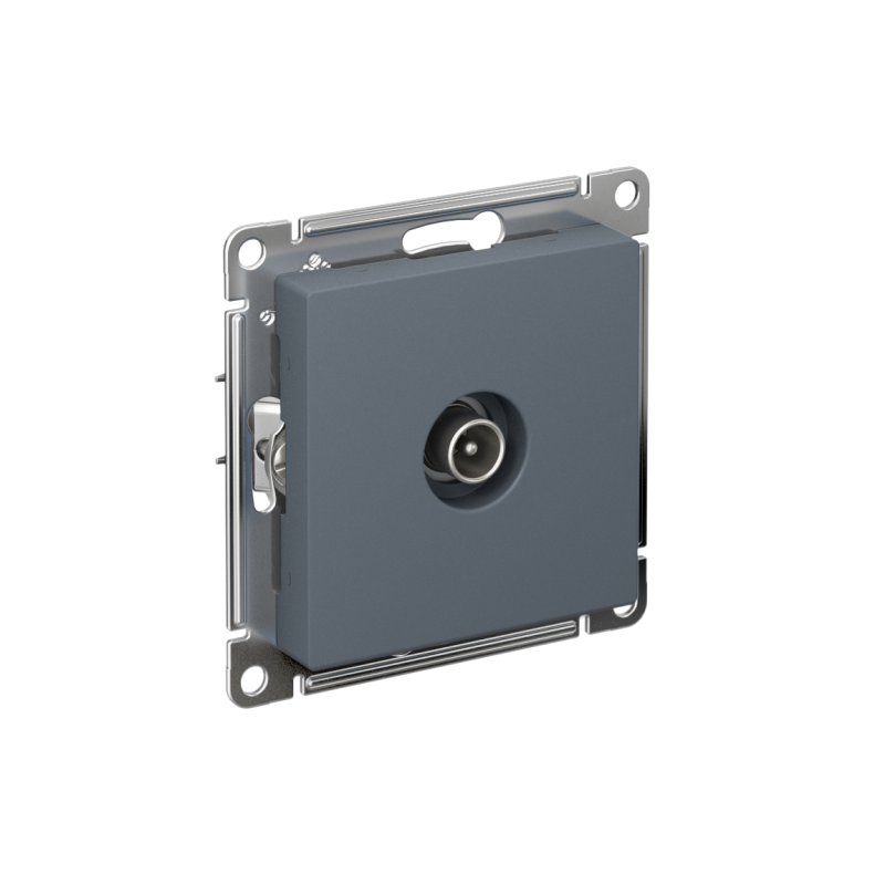 розетка телевизионная проходная tv atlasdesign 4дб механизм грифель se atn000792 от BTSprom.by