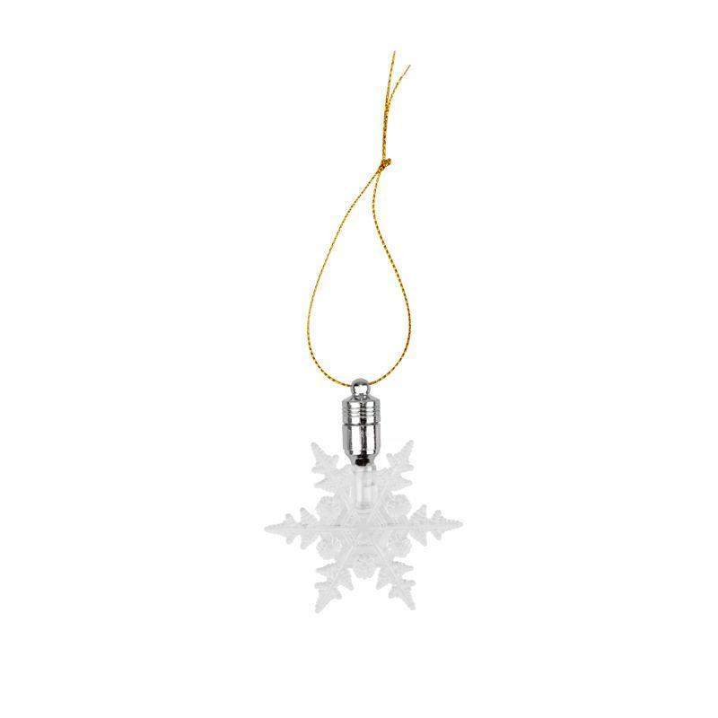фигура светодиодная подвесная "снежинка" 7х6см led rgb 1вт ip20 neon-night 501-094 от BTSprom.by