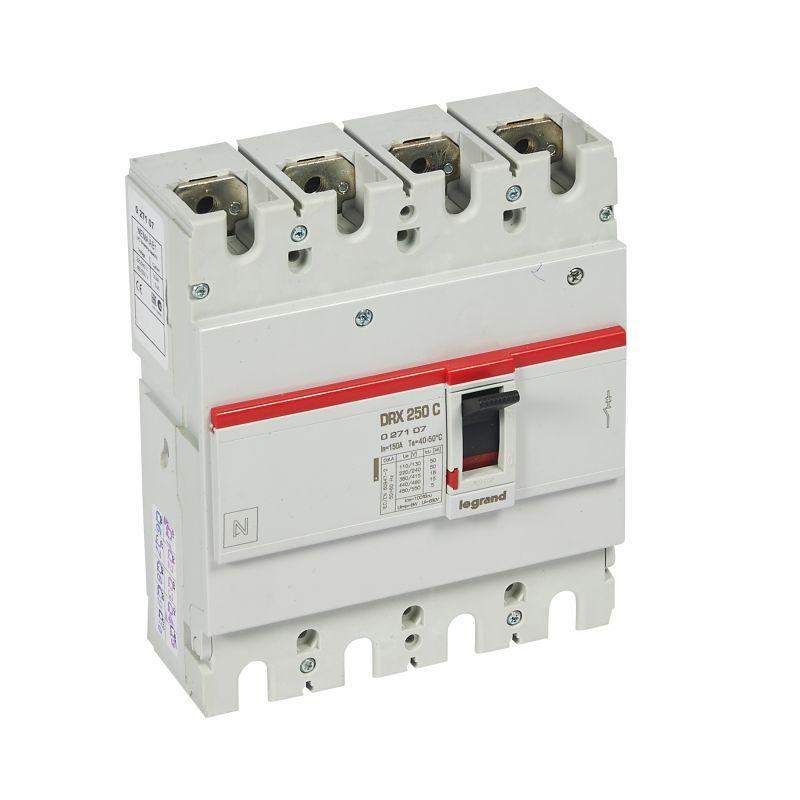 выключатель автоматический 4п 150а 18ка drx250 стационарн. leg 027107 от BTSprom.by