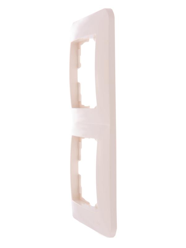  Рамка 2-м Karina Life вертикал. крем. LEZARD 708-0300-152 фото в каталоге от BTSprom.by