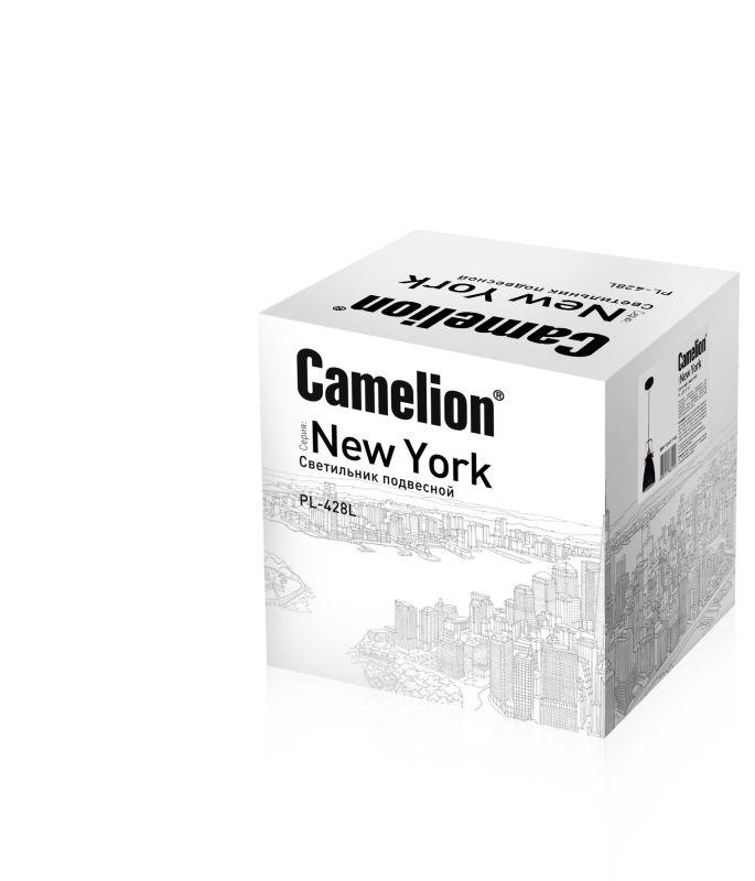  Светильник PL-428L С62 подвес. New York 1х E27 60Вт 230В черн.+медь Camelion 13072 фото в каталоге от BTSprom.by