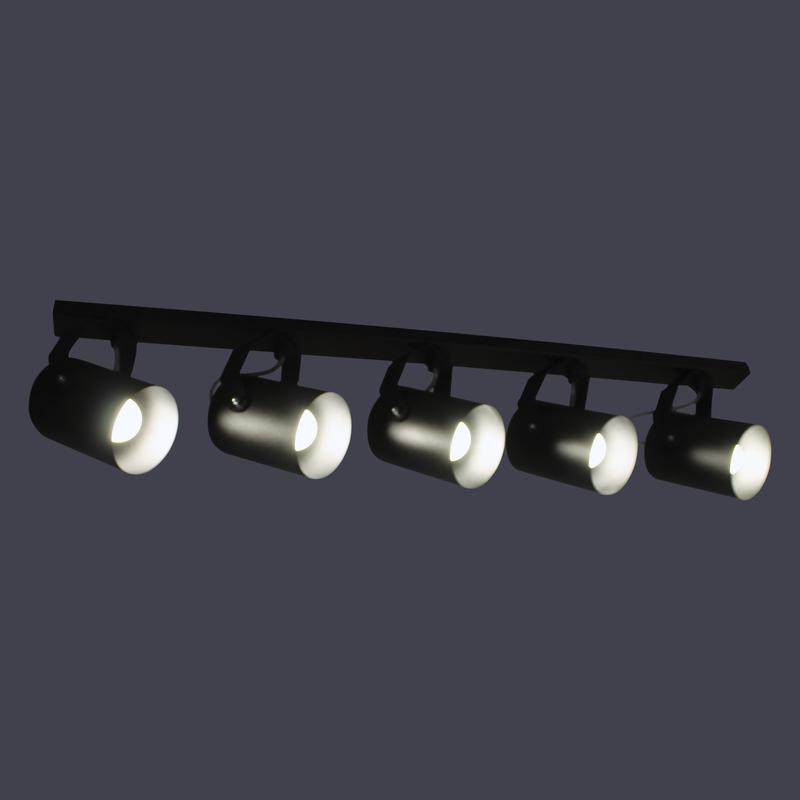  Светильник "Трек" НПБ 01-5х60-514 черн.матов./черн. ИУ Элетех 1005404532 фото в каталоге от BTSprom.by