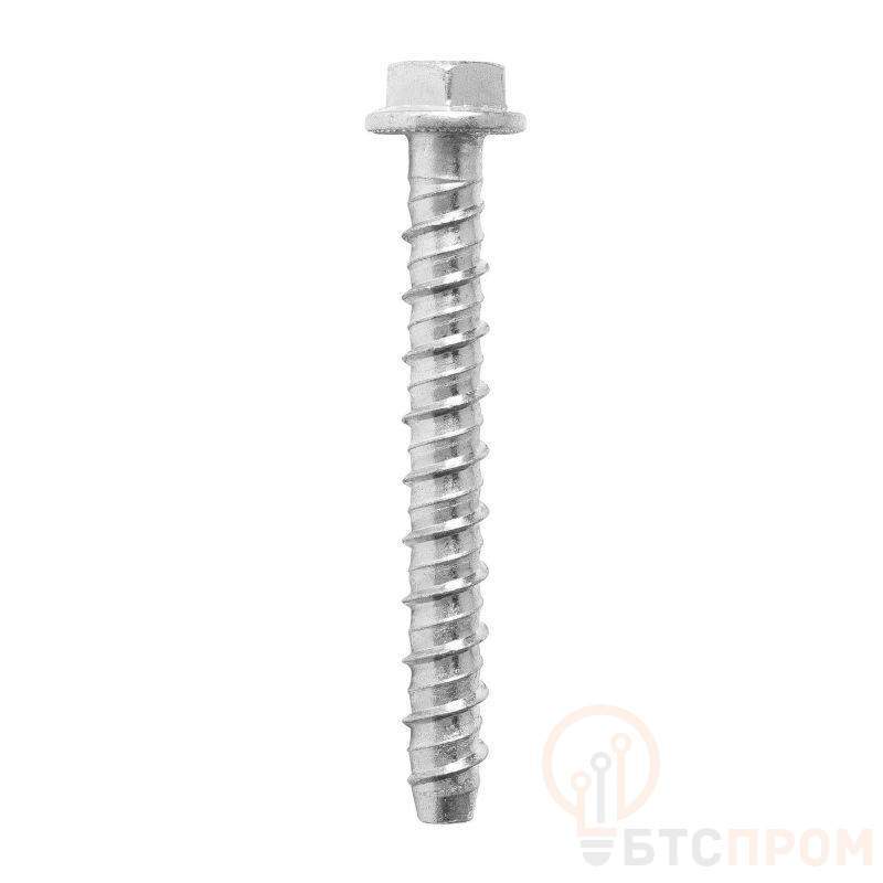 Анкер-шуруп для бетона с шестигранной головкой и пресс-шайбой 8х75мм горяч.оцинк. (уп.100шт) DKC CM360875HDZ фото в каталоге от BTSprom.by  Анкер-шуруп для бетона с шестигранной головкой и пресс-шайбой 8х75мм горяч.оцинк. (уп.100шт) DKC CM360875HDZ фото в каталоге от BTSprom.by