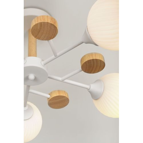  Люстра Chiara 9180-305 60Вт 5хE27 60Вт модерн Rivoli Б0068452 фото в каталоге от BTSprom.by