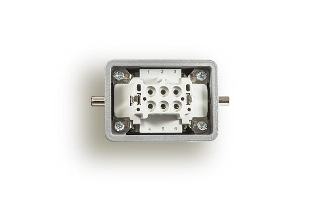 розетка 6п 16а emas ebm06pu30 от BTSprom.by