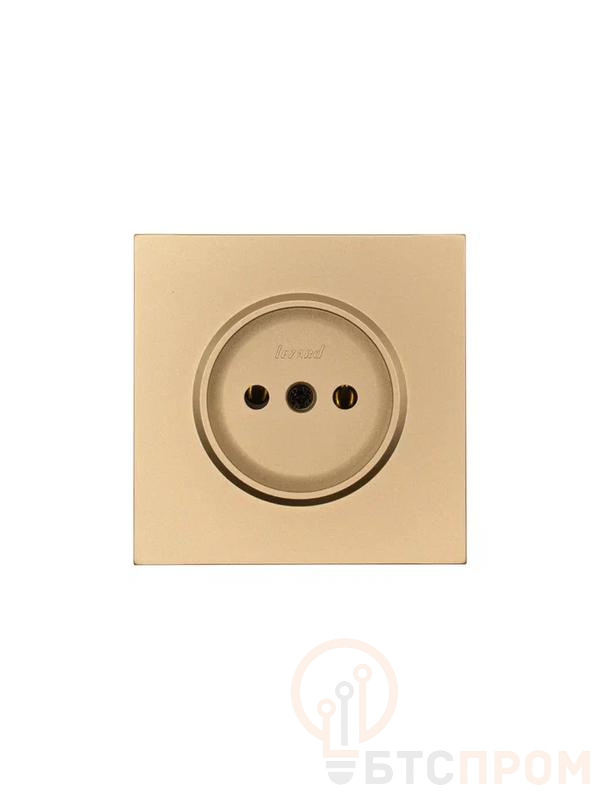 Розетка 1 мест. б/з ПБТ СП ZIMA IP20 16А безвинт. зажим зол. LEZARD 704-3688-121BQC фото в каталоге от BTSprom.by  Розетка 1 мест. б/з ПБТ СП ZIMA IP20 16А безвинт. зажим зол. LEZARD 704-3688-121BQC фото в каталоге от BTSprom.by