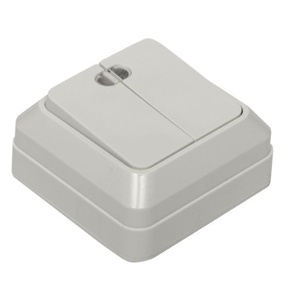  Выключатель 2-кл. ОП Рим 10А IP20 с индикатором бел. EKF ENV10-123-10 фото в каталоге от BTSprom.by