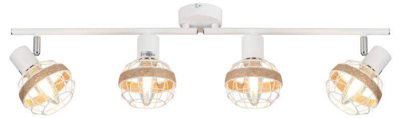 светильник настенно-потолочный спот anselma 7034-704 4хe14 40вт поворотный rivoli б0051977 от BTSprom.by