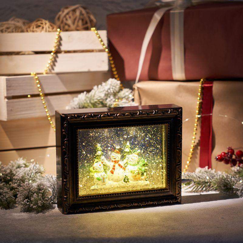 Светильник декоративный "Картина" эффект снегопада Neon-Night 501-163 фото в каталоге от BTSprom.by  Светильник декоративный "Картина" эффект снегопада Neon-Night 501-163 фото в каталоге от BTSprom.by