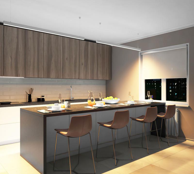  Светильник 42Вт 3000К 1500мм линейный бел. DENKIRS 623322 фото в каталоге от BTSprom.by