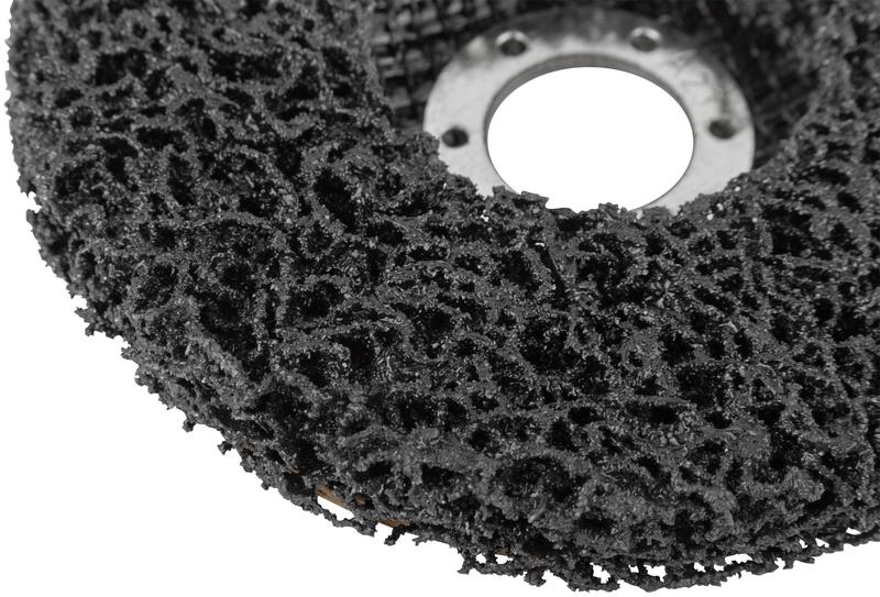  Диск зачистной полимерный посадочный диаметр 22.2мм 125мм черн. FIT 39609 фото в каталоге от BTSprom.by