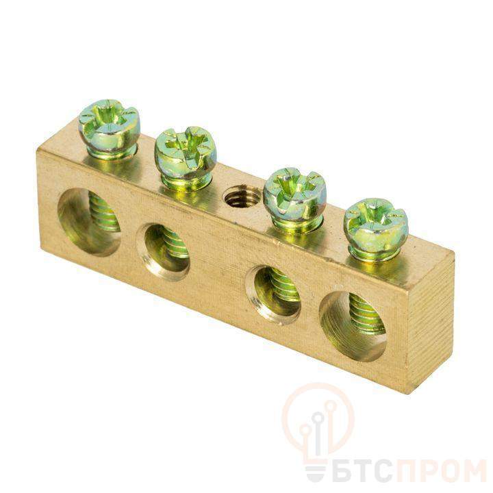 Шина PEN "ноль-земля" 6х9 4 отвер. латунь крепеж по центру розн. стикер PROxima EKF sn0-63-04-r фото в каталоге от BTSprom.by  Шина PEN "ноль-земля" 6х9 4 отвер. латунь крепеж по центру розн. стикер PROxima EKF sn0-63-04-r фото в каталоге от BTSprom.by