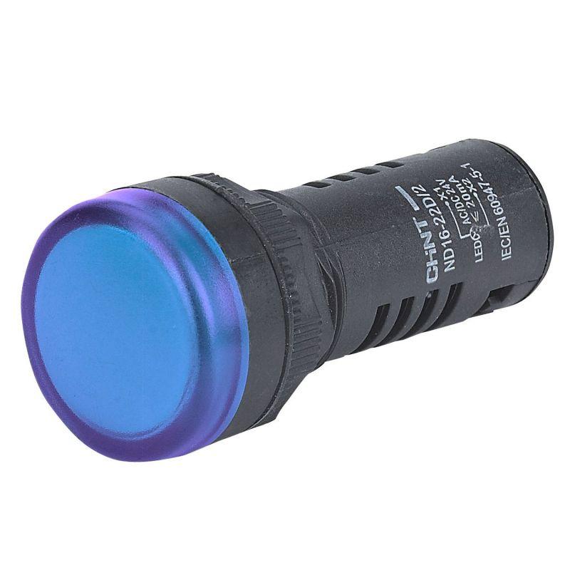 индикатор помехозащищенный nd16-22d/4k2 син. ac 230в (r) chint 146695 от BTSprom.by