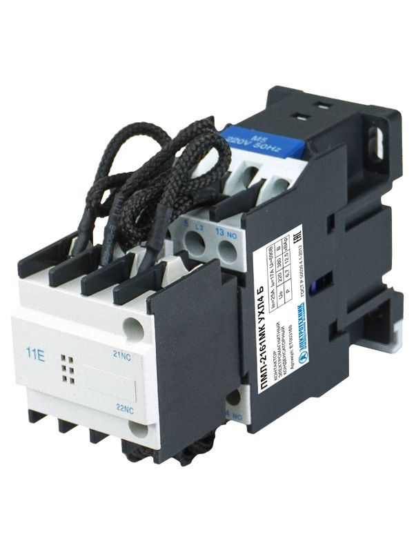 контактор пмл-2161мк ухл4 б 25а кат. 220в ac 1нз ip20 12.5квар электротехник et003169 от BTSprom.by