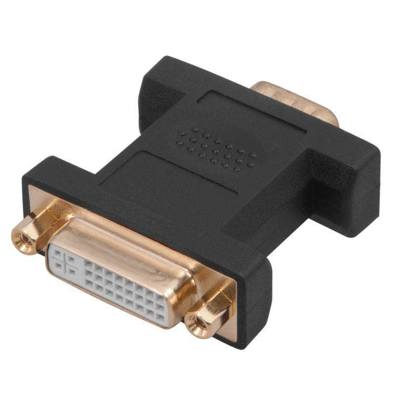  Переходник штекер VGA- гнездо DVI-I GOLD REXANT 17-6808 фото в каталоге от BTSprom.by