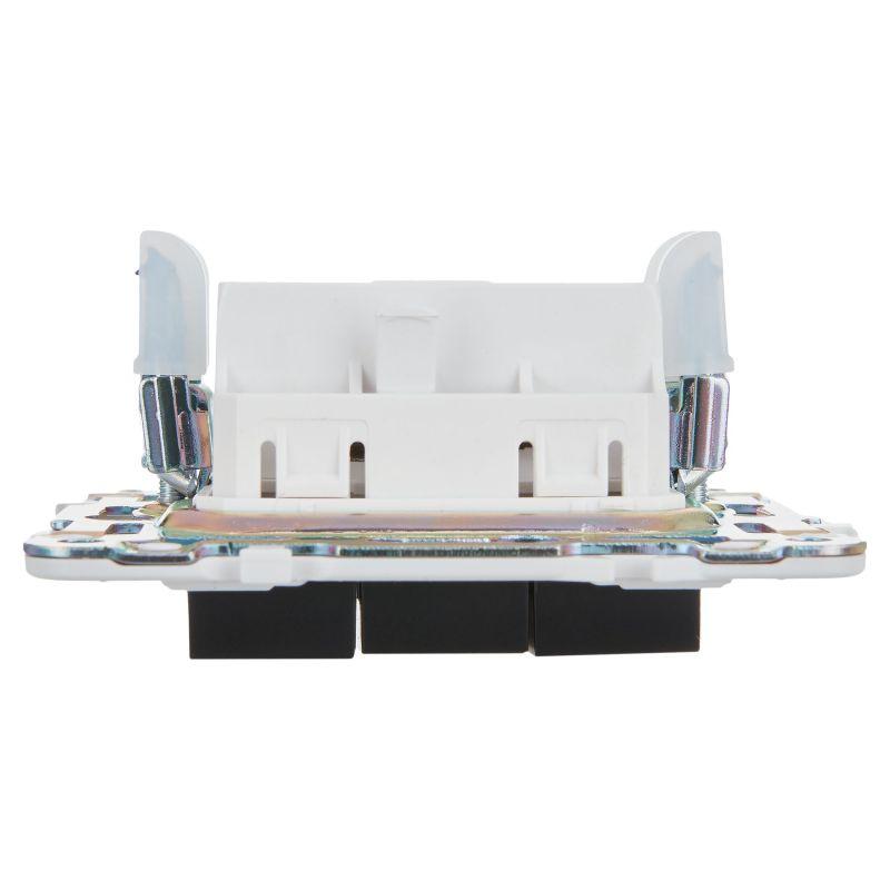  Выключатель 3-кл. SKANDY 10А SK-V11Bl черн. IEK SK-V30-0-10-K02 фото в каталоге от BTSprom.by