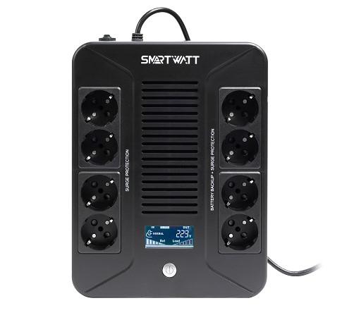 источник бесперебойного питания ups safe pro lcd 600 smartwatt 3703020280001 от BTSprom.by